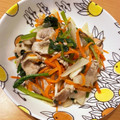 まめじろう☆'s cooksnap of when they made 大根と小松菜と豚肉の塩しょうが炒め.