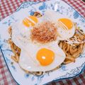 あゆまんま♪'s cooksnap of when they made シンプルな焼きうどん(簡単).
