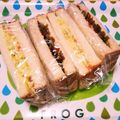ぐりtoぐら's cooksnap of when they made ごぼうとにんじんサラダのサンドイッチ.