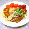 ＠迷子＠'s cooksnap of when they made ふっくらジューシー♪和風おろしハンバーグ.