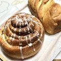 fujifuri's cooksnap of when they made ビッグシナモンロール☆18㎝のケーキ型で.