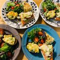 チャックねこ☆'s cooksnap of when they made ☆フライパン de 皮なしキッシュ☆.