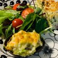 チャックねこ☆'s cooksnap of when they made アボカド&エビのココットグラタン.