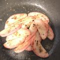 sayosayori's cooksnap of when they made 炒め30秒✿ユズ胡椒マヨかまぼこ炒め.