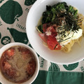 おっちむ＊'s cooksnap of when they made トマト・大根おろしの和風つけパスタ.