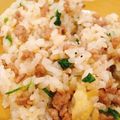 lapin22's cooksnap of when they made ＊豚ひき肉とセロリのアジアンライス＊.