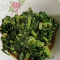 pegu0404's cooksnap of when they made セロリの葉っぱの炒め煮.