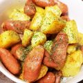 T's cooksnap of when they made ウインナーとじゃがいものカレー炒め.