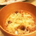 ゆかちゃん♡'s cooksnap of when they made 昼夕おもてなし♪エノキタケ入りかきたま汁.