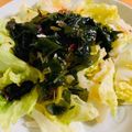 Nekozame's cooksnap of when they made うま辛☆チョレギサラダドレッシング☆.