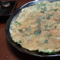 ハリハリ戦士's cooksnap of when they made 簡単即席チヂミ♪おつまみにも.