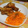 ぽっぽりーな's cooksnap of when they made 管理栄養士作！超簡単人参だけサラダ♪.