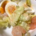 ちびまめママ◎'s cooksnap of when they made ☆冷凍エビと茹で卵のサラダ☆.