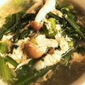 ＊もも＊'s cooksnap of when they made 春菊と卵のスープ.
