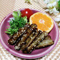 クックI7I5L1☆'s cooksnap of when they made 蒸し焼きdeゴボウの甘酢炒め＊.