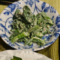 さぁ★たぁ★'s cooksnap of when they made 簡単～☆菜の花のマスタードマヨ和え♪.