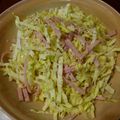 たいちゃん☆よしこ's cooksnap of when they made 我が家のハムとキャベツのオイマヨサラダ♪.