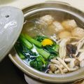 ごごchan☆'s cooksnap of when they made ゆず香る鶏団子と春雨の醤油鍋.