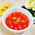 ももちゃんのれしぴ's cooksnap of when they made プチトマト★バインシロップ漬け.