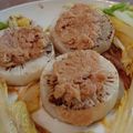 みつばちちゃげ's cooksnap of when they made ツナ味噌のせ大根ステーキ.