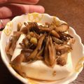 うさnn's cooksnap of when they made 舞茸と味付きメンマの冷奴.
