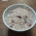 コハク☆。・'s cooksnap of when they made 【農家のレシピ】小豆粥.