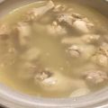 レゴやん's cooksnap of when they made 濃厚☆鶏ガラ白濁スープで本格博多風水炊き.