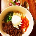 ame-ikuru's cooksnap of when they made 子供も喜ぶ♫フライパンで石焼きビビンバ♫.