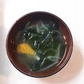 クックL8U9HI☆'s cooksnap of when they made わかめ万歳♪さつまいも味噌汁.