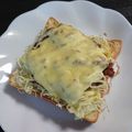 プニのふ04's cooksnap of when they made 簡単！照り焼きハンバーガー風トースト.