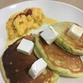 あまとうふ's cooksnap of when they made 美肌大作戦❤アボカドのホットケーキ❤.