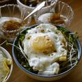 ガメコ's cooksnap of when they made 朝食♪昼食♫夜食☆えごま油で目玉焼き丼♡.