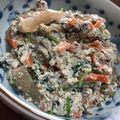 クッキングシニアZ3's cooksnap of when they made 三つ葉と椎茸の白和えに✿オリーブオイル.