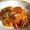 やんやんマン's cooksnap of when they made 簡単セロリ入りナポリタン.