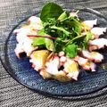 misatona's cooksnap of when they made タコの簡単おしゃれカルパッチョ。.