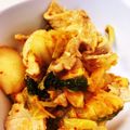 hotchick's cooksnap of when they made 豚キムチ.