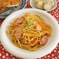 mmameco's cooksnap of when they made 和えたら完成!簡単ヴィーガン⭐ナポリタン.