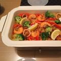 RieTamtam's cooksnap of when they made ホットプレートでペペロンチーノ風パエリア.