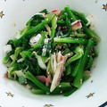 pipi1593's cooksnap of when they made ほうれん草と長ねぎのナムル風.