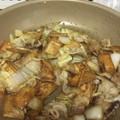 クックYEN74B☆'s cooksnap of when they made 厚揚げと豚と白菜時短甘辛炒め.