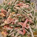 サクサクサクラぱんだ's cooksnap of when they made 水菜とカニカマのミモザサラダ.