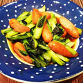 あーこ姐's cooksnap of when they made 小松菜とウインナーのオイスター炒め.
