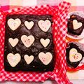 ♡arisa♡'s cooksnap of when they made バレンタインに☆ビスケットブラウニー。.