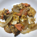 おぎちゃんさん's cooksnap of when they made 鮭と玉ねぎとエリンギの卵とじ・親子丼風.