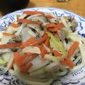 えどぢろ's cooksnap of when they made 豚なす焼きうどん.