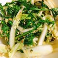 ★はなココ★'s cooksnap of when they made 簡単美味しい！白菜と春菊のサラダ.