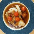 ちーゆづアーちゃん☆'s cooksnap of when they made スズキのソテー☆トマトとバルサミコソース.