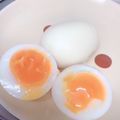 kikunotch's cooksnap of when they made お弁当にも！3分でできる白い上品煮卵.