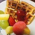 ✴︎こっこ✴︎'s cooksnap of when they made HMアメリカンワッフル（Waffle）.