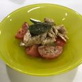 ❁Abake❁'s cooksnap of when they made ササミとトマト、オクラのサラダ.